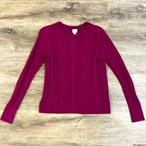 A New Day Magenta Sweater